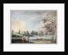 The Ponds before the Urban Estate of Count Alexei Kirillovich Razumovsky in Moscow, Early 1800s by Ivan Alexeyevich Ivanov