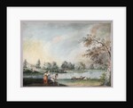 The Ponds before the Urban Estate of Count Alexei Kirillovich Razumovsky in Moscow, Early 1800s by Ivan Alexeyevich Ivanov