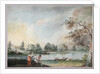 The Ponds before the Urban Estate of Count Alexei Kirillovich Razumovsky in Moscow, Early 1800s by Ivan Alexeyevich Ivanov