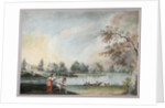 The Ponds before the Urban Estate of Count Alexei Kirillovich Razumovsky in Moscow, Early 1800s by Ivan Alexeyevich Ivanov
