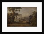 Changing of the Guard at the Tsarina?s Meadow in Saint Petersburg, 1799 by Mikhail Matveevich Ivanov