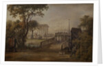 Changing of the Guard at the Tsarina?s Meadow in Saint Petersburg, 1799 by Mikhail Matveevich Ivanov