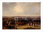 The Izmailovsky Regiment on the Battle of Borodino 1812, 1840s by Alexander von Kotzebue