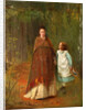 In the Park. Portrait of the Artists Wife and Daughter, 1875 by Ivan Nikolayevich Kramskoi