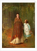 In the Park. Portrait of the Artists Wife and Daughter, 1875 by Ivan Nikolayevich Kramskoi