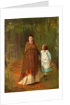 In the Park. Portrait of the Artists Wife and Daughter, 1875 by Ivan Nikolayevich Kramskoi