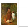 In the Park. Portrait of the Artists Wife and Daughter, 1875 by Ivan Nikolayevich Kramskoi