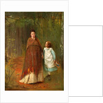 In the Park. Portrait of the Artists Wife and Daughter, 1875 by Ivan Nikolayevich Kramskoi
