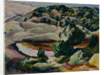 Korolkovskiye Dachas. Pond in the Hills, 1918 by Alexei Ilyich Kravchenko