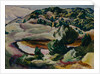 Korolkovskiye Dachas. Pond in the Hills, 1918 by Alexei Ilyich Kravchenko