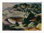 Korolkovskiye Dachas. Pond in the Hills, 1918 by Alexei Ilyich Kravchenko