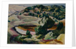 Korolkovskiye Dachas. Pond in the Hills, 1918 by Alexei Ilyich Kravchenko
