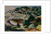 Korolkovskiye Dachas. Pond in the Hills, 1918 by Alexei Ilyich Kravchenko