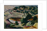 Korolkovskiye Dachas. Pond in the Hills, 1918 by Alexei Ilyich Kravchenko