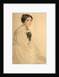 Portrait of Ksenia Nikolayevna Semenova (Skalova), 1920 by Boris Michaylovich Kustodiev