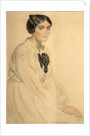 Portrait of Ksenia Nikolayevna Semenova (Skalova), 1920 by Boris Michaylovich Kustodiev