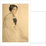 Portrait of Ksenia Nikolayevna Semenova (Skalova), 1920 by Boris Michaylovich Kustodiev