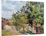 The Bath, 1910 by Boris Michaylovich Kustodiev