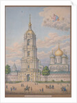The New Monastery of the Saviour in Moscow, 1851 by Alexander Sergeyevich Kutepov