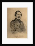 Portrait of the Painter Vasily Fyodorovich (Georg Wilhelm) Timm by Alexander Ignatyevich Lebedev