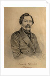 Portrait of the Painter Vasily Fyodorovich (Georg Wilhelm) Timm by Alexander Ignatyevich Lebedev