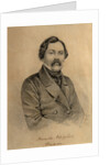 Portrait of the Painter Vasily Fyodorovich (Georg Wilhelm) Timm by Alexander Ignatyevich Lebedev