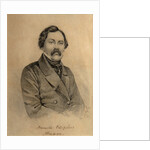 Portrait of the Painter Vasily Fyodorovich (Georg Wilhelm) Timm by Alexander Ignatyevich Lebedev