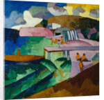 Seashore, 1912 by Aristarkh Vasilyevich Lentulov