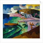 Seashore, 1912 by Aristarkh Vasilyevich Lentulov