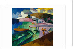 Seashore, 1912 by Aristarkh Vasilyevich Lentulov