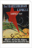 Transsiberian express (Poster of the Intourist company), 1930 by Max Litvak