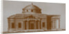 Projest of the Cathedral of St Joseph in Mogilev, c. 1780 by Nikolai Alexandrovich Lvov