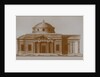 Projest of the Cathedral of St Joseph in Mogilev, c. 1780 by Nikolai Alexandrovich Lvov