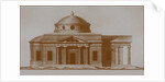 Projest of the Cathedral of St Joseph in Mogilev, c. 1780 by Nikolai Alexandrovich Lvov