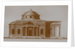 Projest of the Cathedral of St Joseph in Mogilev, c. 1780 by Nikolai Alexandrovich Lvov