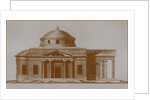 Projest of the Cathedral of St Joseph in Mogilev, c. 1780 by Nikolai Alexandrovich Lvov