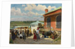 View of Plyos, 1918 by Alexander Vladimirovich Makovsky