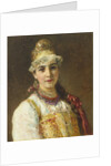 Boyars Wife, 1880s by Konstantin Yegorovich Makovsky