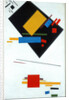 Suprematist painting (Black Trapezoid and Red Square), 1915 by Kasimir Severinovich Malevich