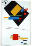 Suprematist painting (Black Trapezoid and Red Square), 1915 by Kasimir Severinovich Malevich