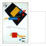 Suprematist painting (Black Trapezoid and Red Square), 1915 by Kasimir Severinovich Malevich