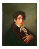 Portrait of the artist Count Fyodor Petrovich Tolstoy, 1809 by Pavel Nikolayevich Michaylov