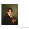 Portrait of the artist Count Fyodor Petrovich Tolstoy, 1809 by Pavel Nikolayevich Michaylov