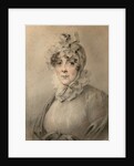Portrait of Countess Anastasia Nikolaevna Shcherbatova (?-1810), née Dolgorukova by Alexander Molinari