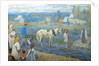 At the field, 1911 by Mikhail Vasilyevich Nesterov