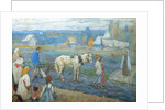 At the field, 1911 by Mikhail Vasilyevich Nesterov