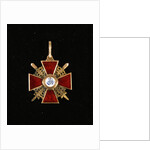 Badge of the Order of Saint Anna, Third Class, Late 18th cent by decorations and medals Orders