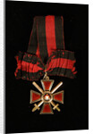 Riband and Badge of the Order of Saint Vladimir, Fourth class, 19th century by decorations and medals Orders