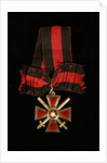 Riband and Badge of the Order of Saint Vladimir, Fourth class, 19th century by decorations and medals Orders
