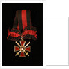 Riband and Badge of the Order of Saint Vladimir, Fourth class, 19th century by decorations and medals Orders